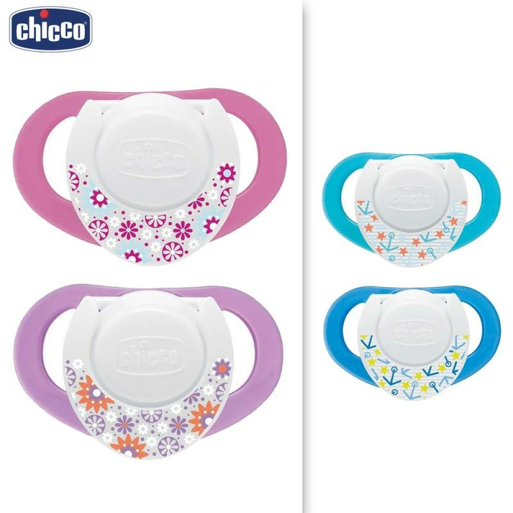 Chicco Physio Compact Silikon Emzik 6-12 Ay Erkek