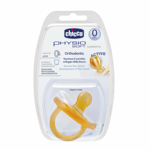 Chicco Physio Soft Kauçuk 0-6 Ay Emzik