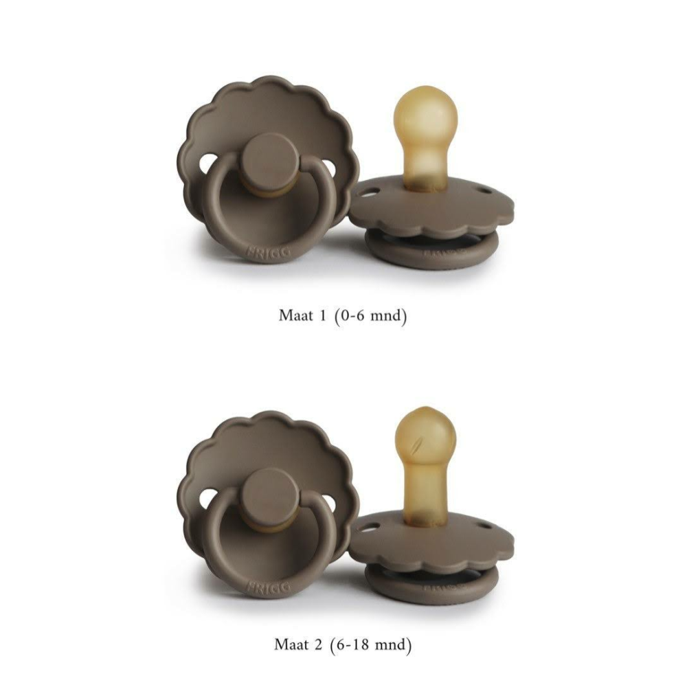 FRIGG Daisy Kauçuk Emzik Blush 0-6 Ay