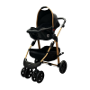 bebegold Classic Black Travel Sistem Bebek Arabası