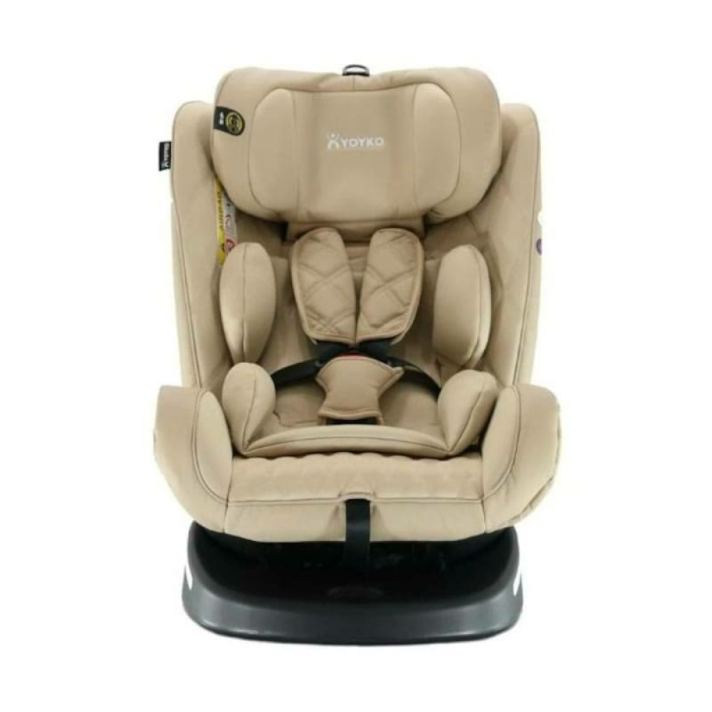 Yoyko Ultimate 360 Derece Dönebilir Yatabilir 0-36 Kg Isofixli Deri Oto Koltuğu