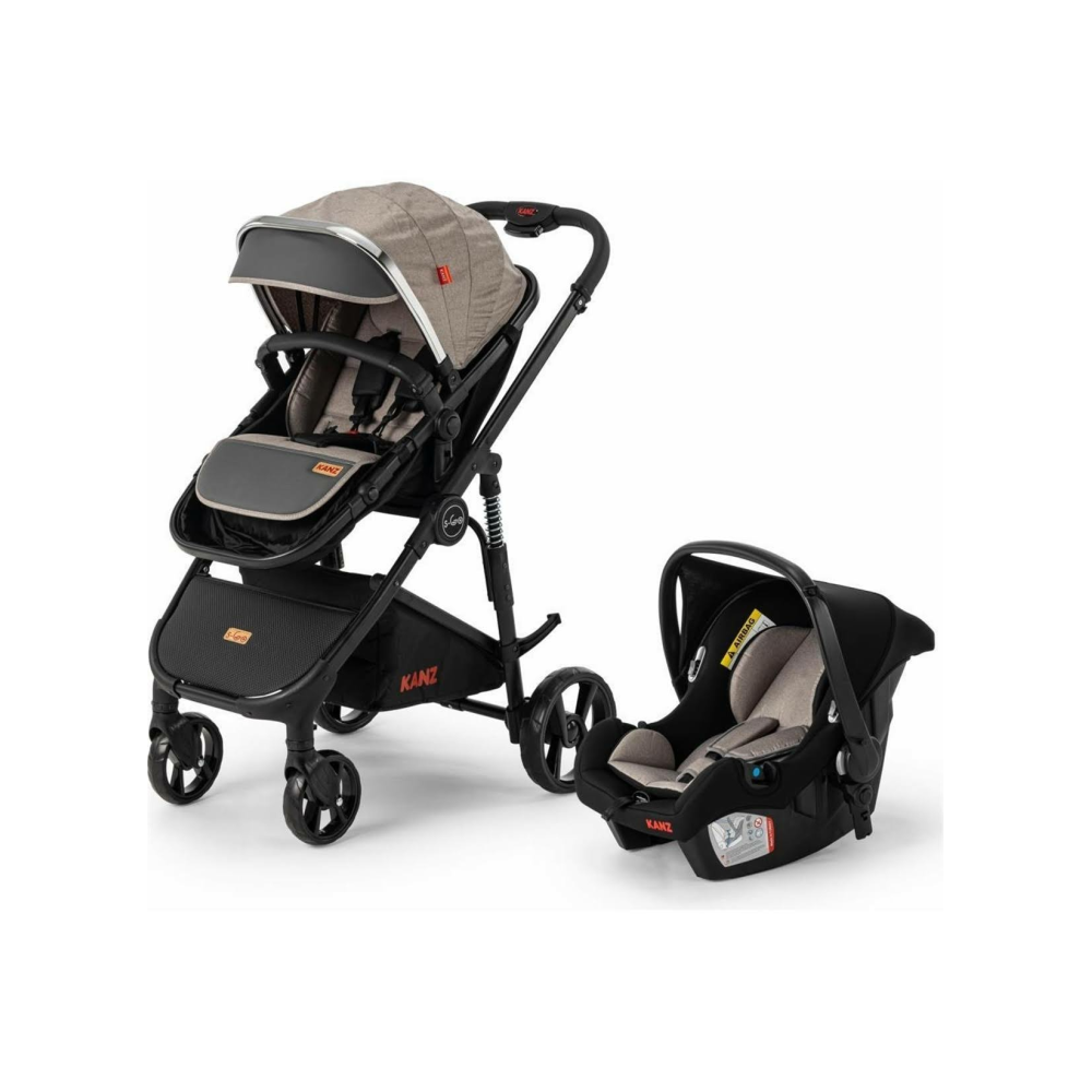 Kanz S-GO Travel Sistem Bebek Arabası Gri