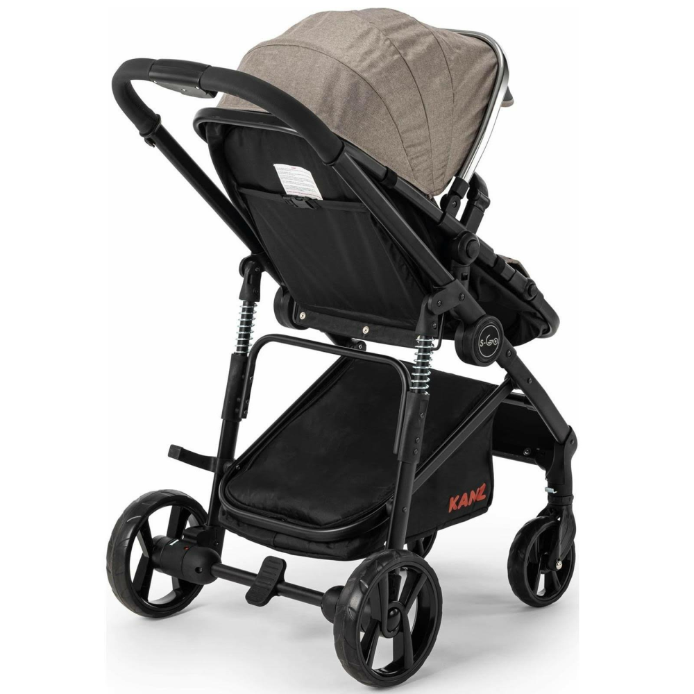 Kanz S-GO Travel Sistem Bebek Arabası Gri