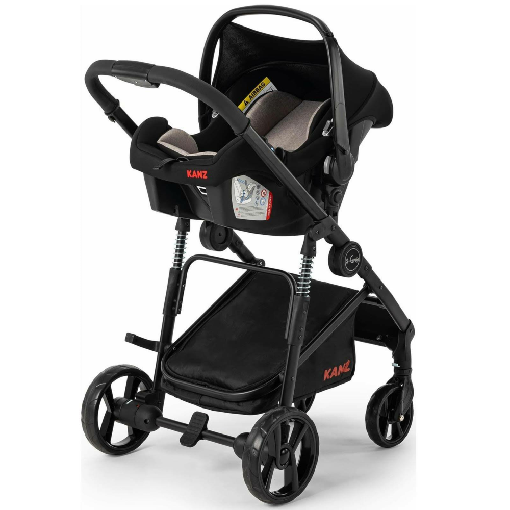 Kanz S-GO Travel Sistem Bebek Arabası Gri