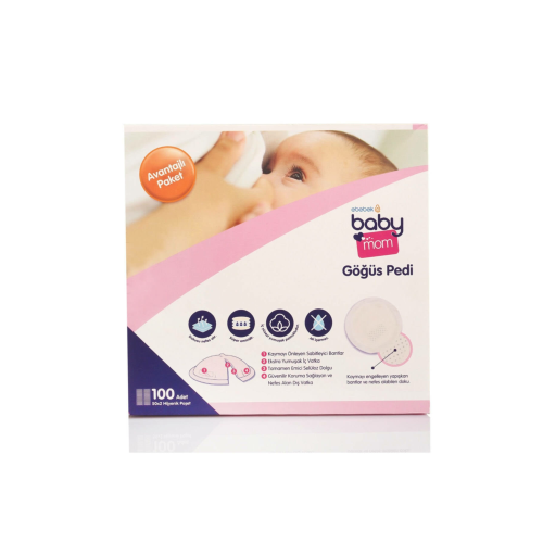 baby mom Göğüs Pedi 100lü - Avantaj Paket