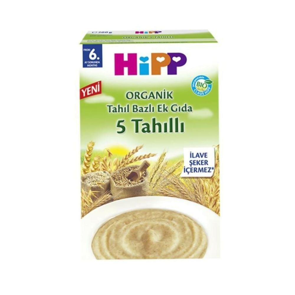 Hipp Organik 5 Tahıllı 200 Gr