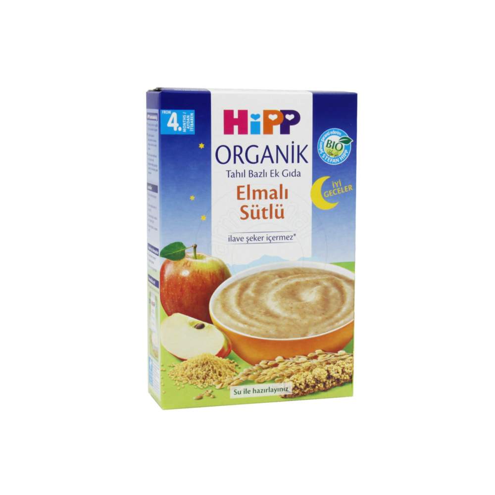 Hipp Organik Iyi Geceler Sütlü Elmalı 250 Gr