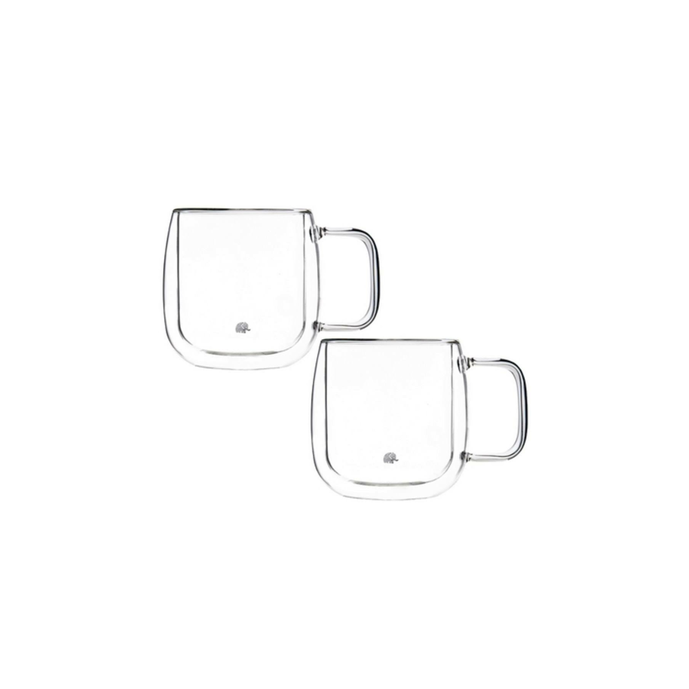 Jumbo Glory 2 Li Double Wall Çift Cidarlı Kulplu Küçük Bardak 250 Ml