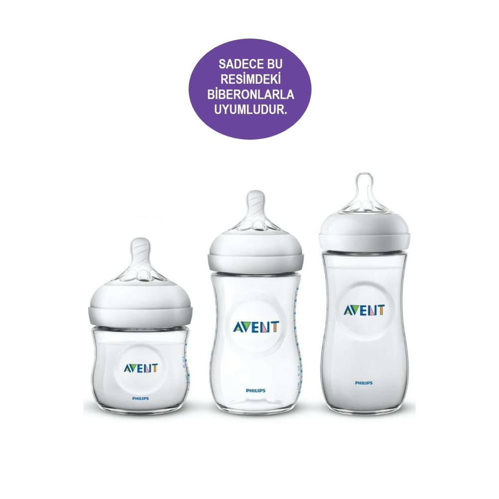 Philips Avent Natural Biberon Emziği Y Kesik 2'li 6m+