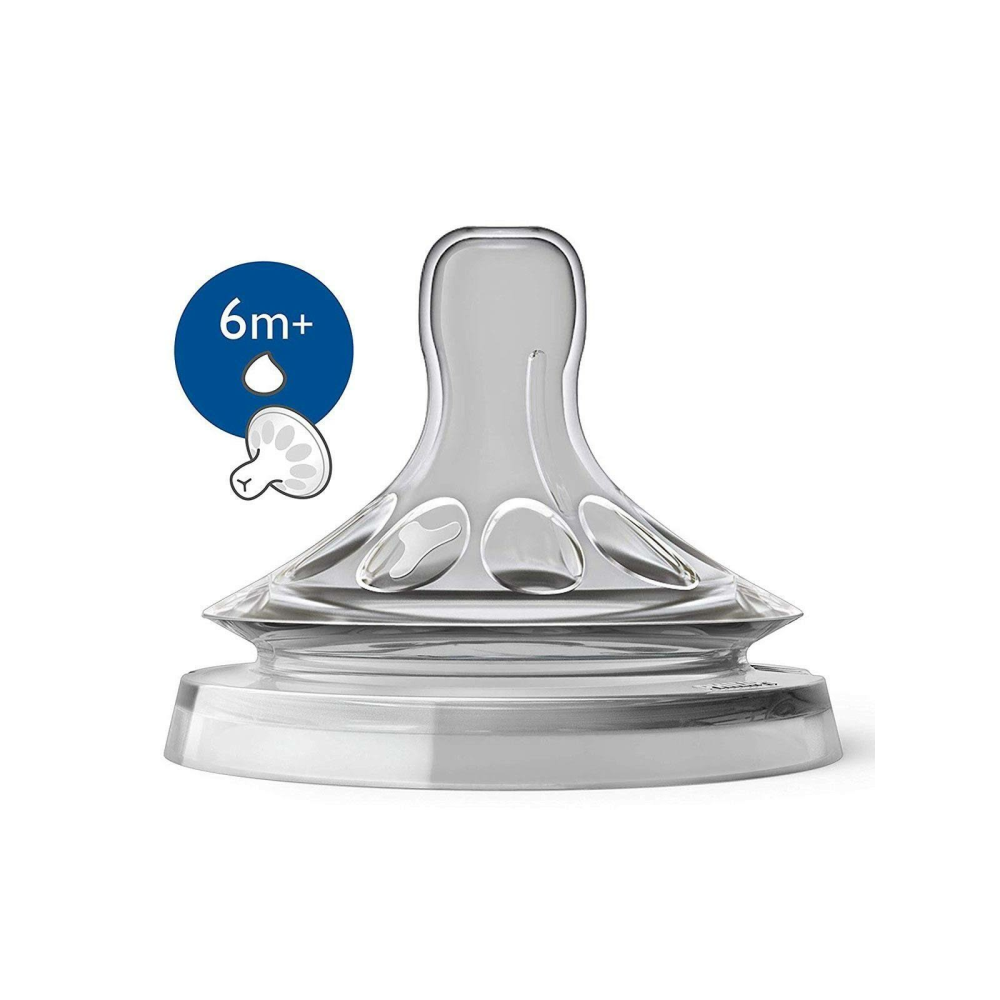 Philips Avent Natural Biberon Emziği Y Kesik 2'li 6m+