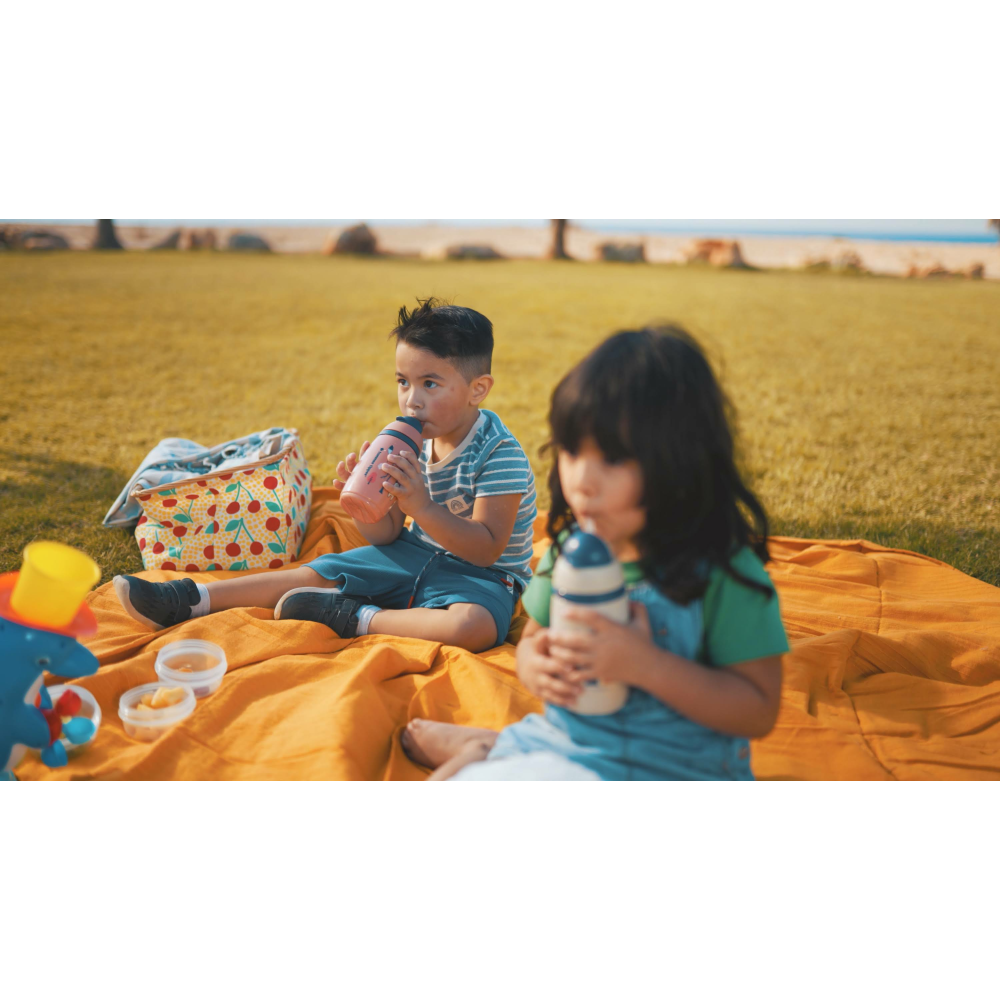 Tommee Tippee Isı Yalıtımlı Pipetli Bardak 260 Ml - Gri