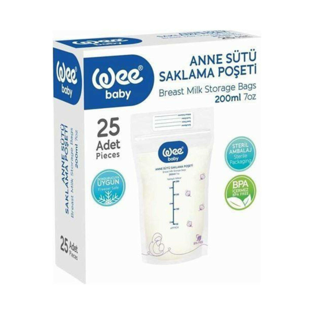 Wee Baby 889 Anne Sütü Saklama Poşeti