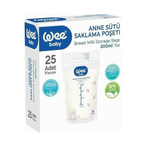 Wee Baby 889 Anne Sütü Saklama Poşeti