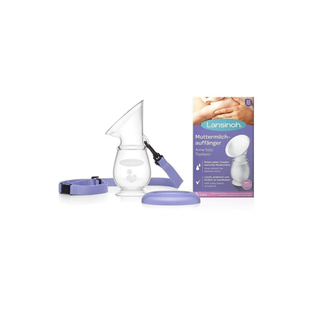 LANSINOH Silikon Göğüs Pompası