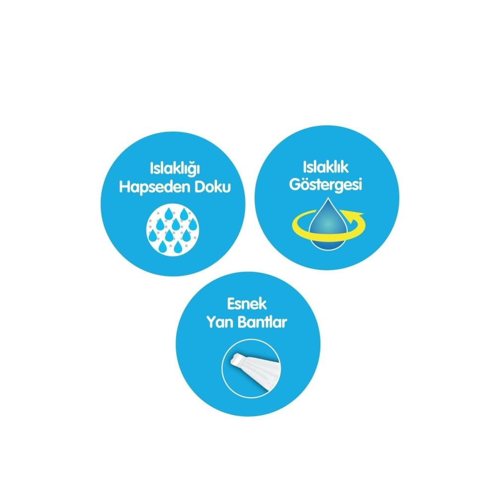 Paddlers Pure Bebek Bezi 6 Numara X-Large 60 Adet (15+ Kg) Aylık Fırsat Paketi