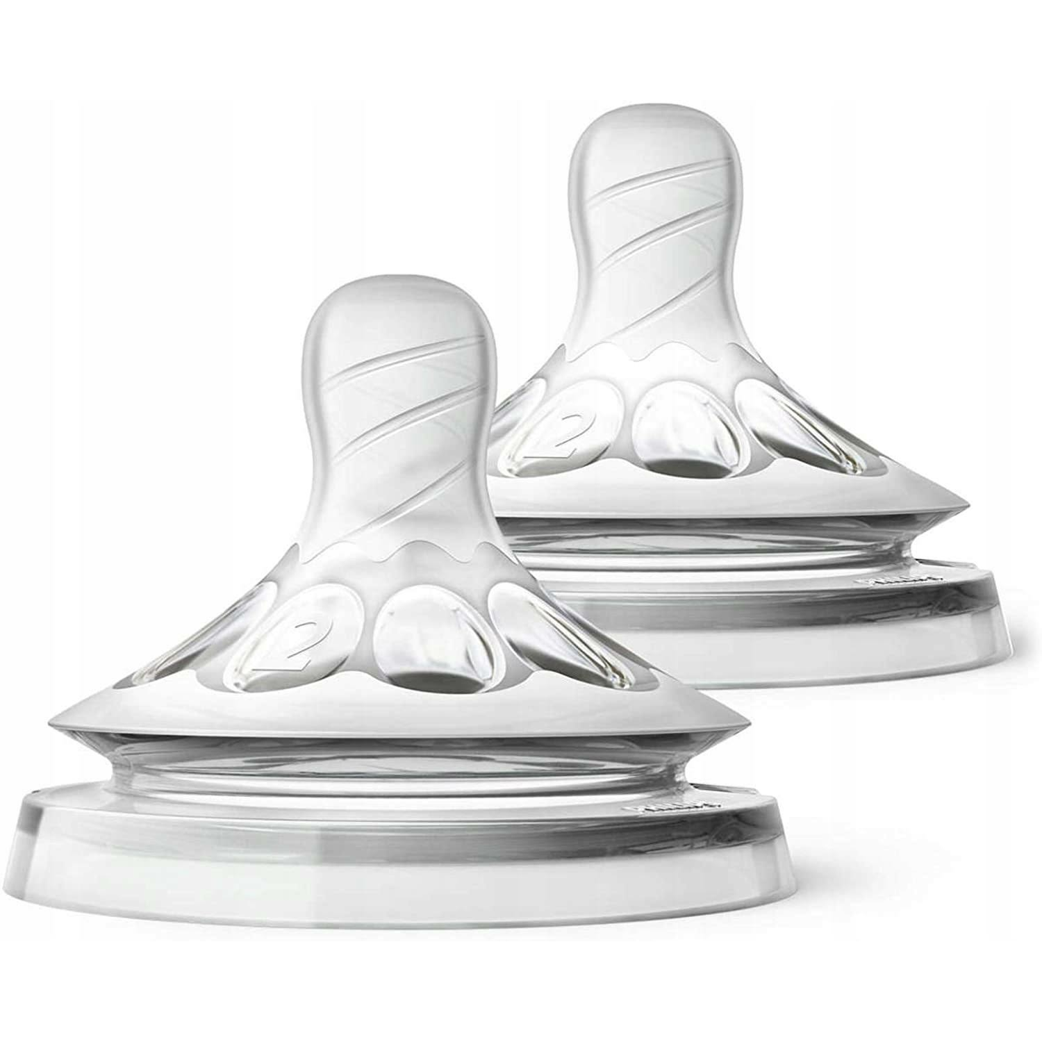 Philips Avent Natural Biberon Emziği, 1M+ 2'Li