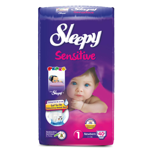 Sleepy Bebek Bezi 1 Beden Yenidoğan 40 Adet