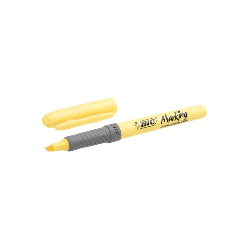 Bic Highlighter Grip Pastel Fosforlu Kalem 6'lı