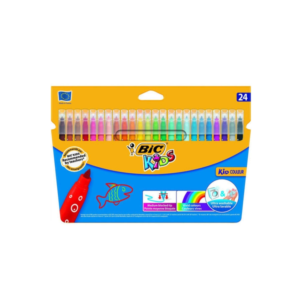 Bic Kids Couleur 24 Renk Keçeli Boya Kalemi