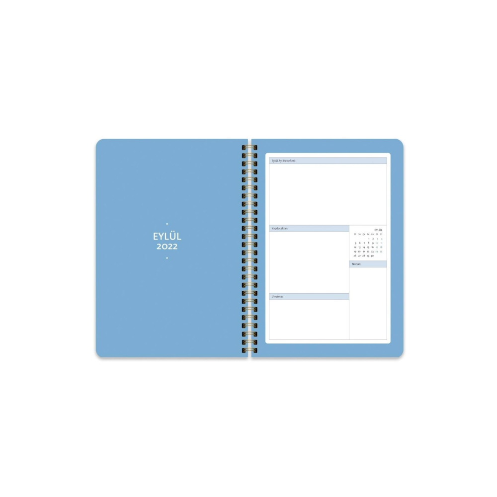 KESKİN COLOR A5 Spiralli Akademik Ajanda - Venge