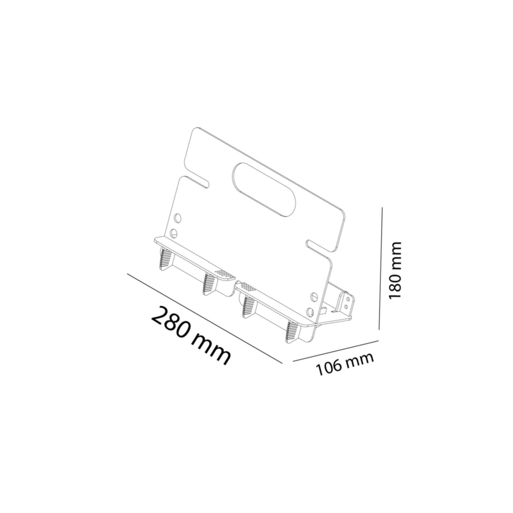 KUK Design Robinia A4 Evrak Rafı Ofis Masaüstü Organizer Düzenleyici 3'lü Set