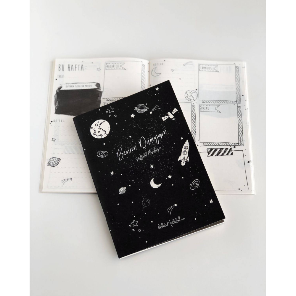 Benim Dünyam Haftalık Planlayıcı Defter