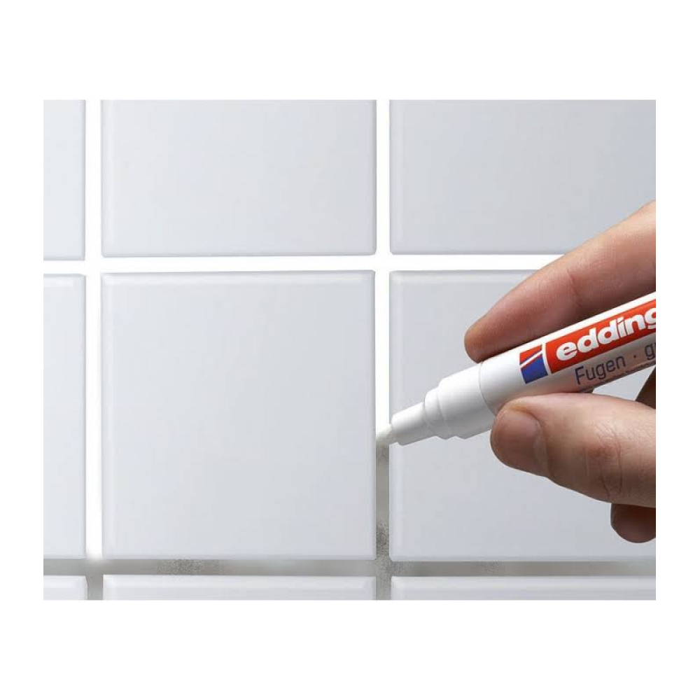 Edding 3'Lü Fayans Derz Kalemi Beyaz 8200