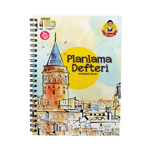 Gri Koç Planlama Defteri Tonguç Akademi