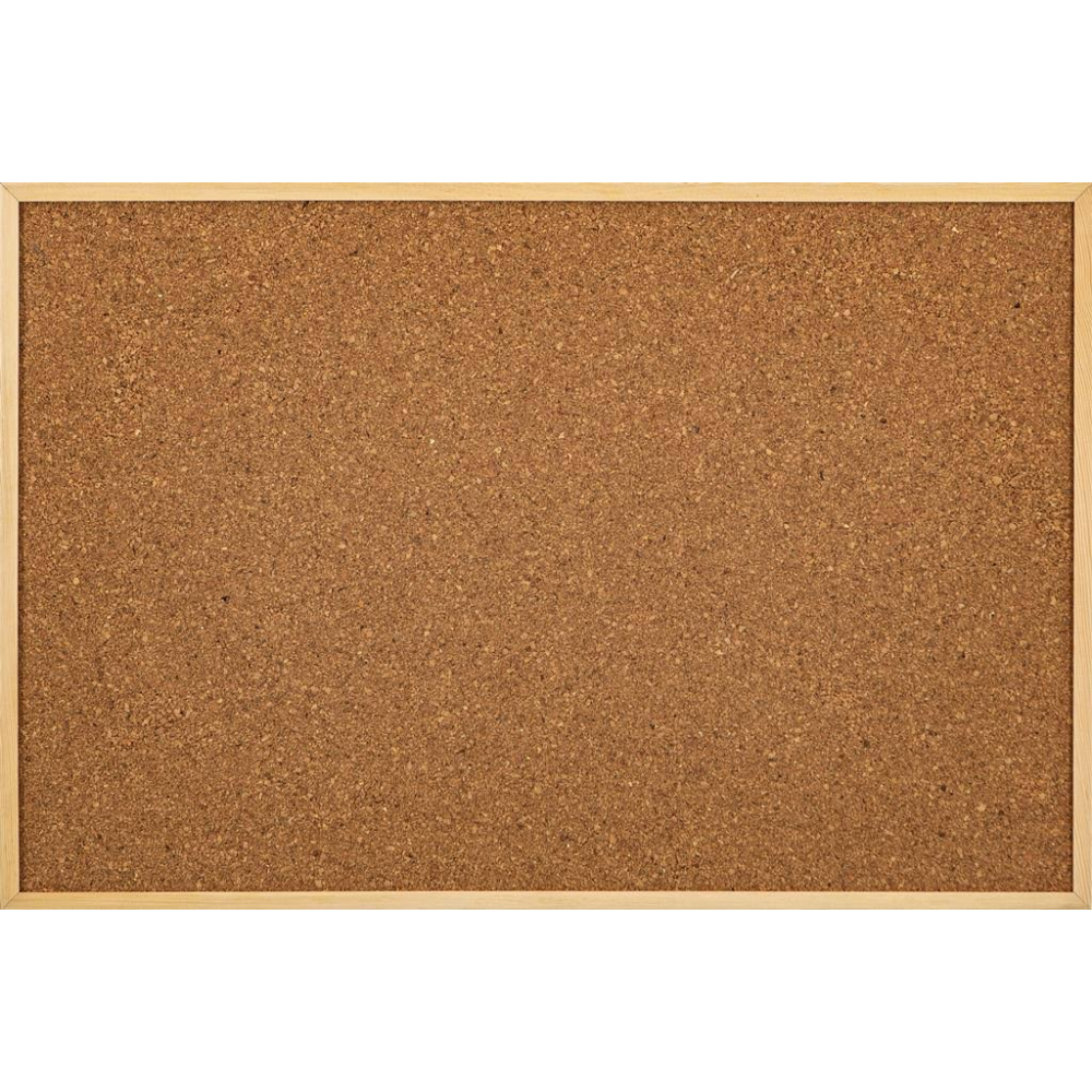 İnter Mantar Pano Ahşap Çerçeveli 60x90