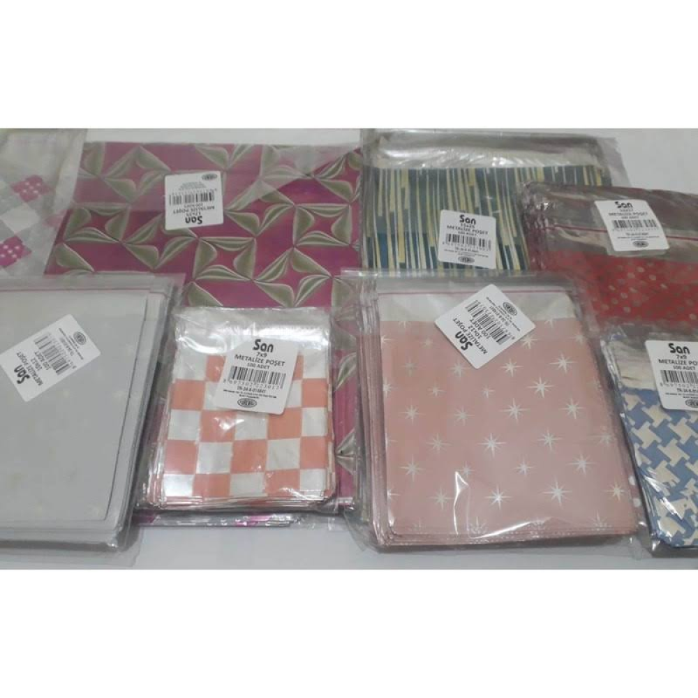 San Metalize Poşet 7X9