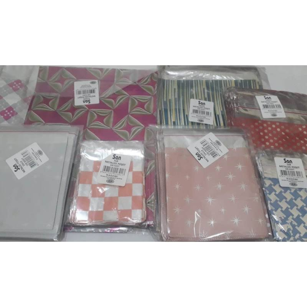 San Metalize Poşet 7X9