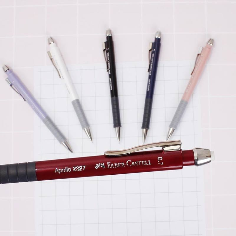 FABER CASTELL APOLLO 0,7 MM VERSATİL KALEM BORDO