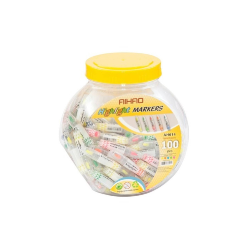 Aihao Mini Fosforlu Kalem 100 Lü