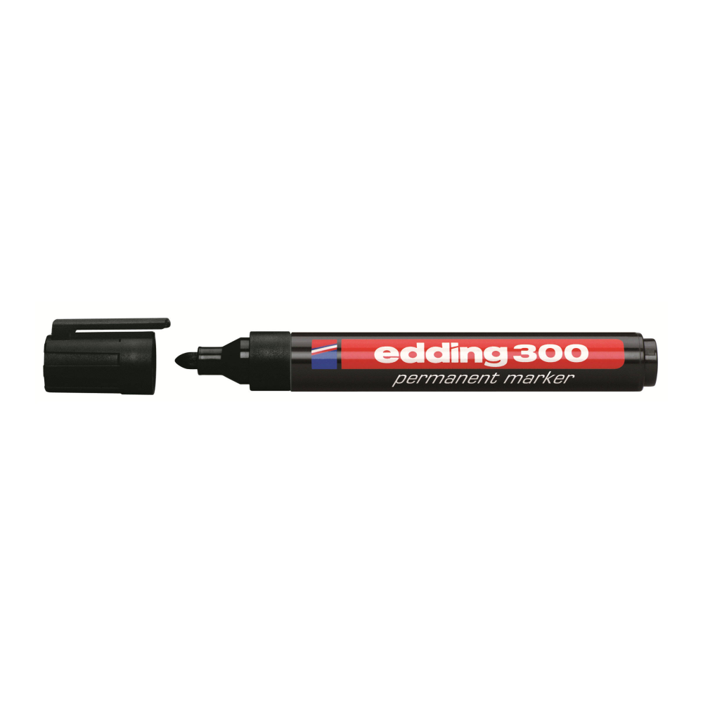 Edding 300 Permanent Markör Siyah