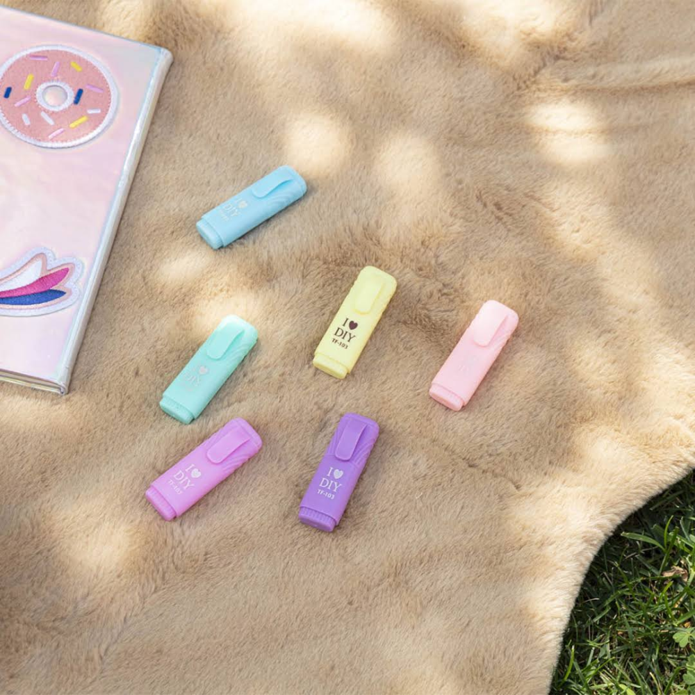 Fosforlu Mini Kalem 6'lı