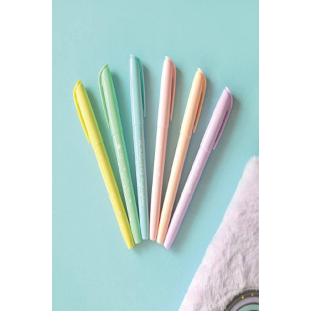Kagito Soft Pastel Highlighter Kalem Seti 6’lı
