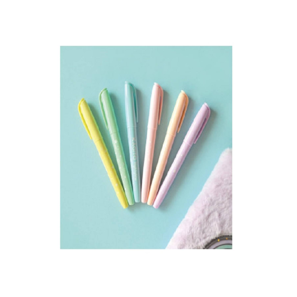 Kagito Soft Pastel Highlighter Kalem Seti 6’lı
