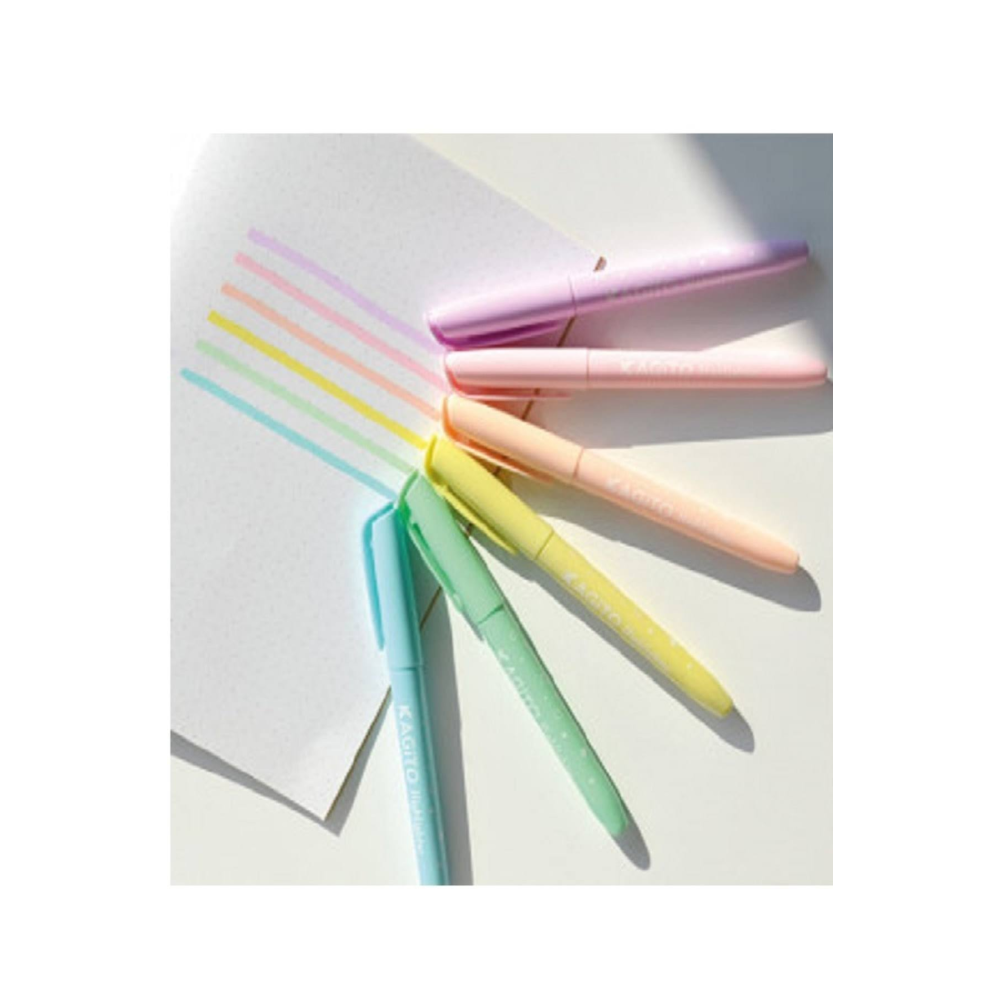 Kagito Soft Pastel Highlighter Kalem Seti 6’lı