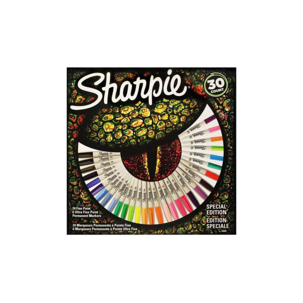Sharpie Fine Permanent Markör 30lu Kertenkele