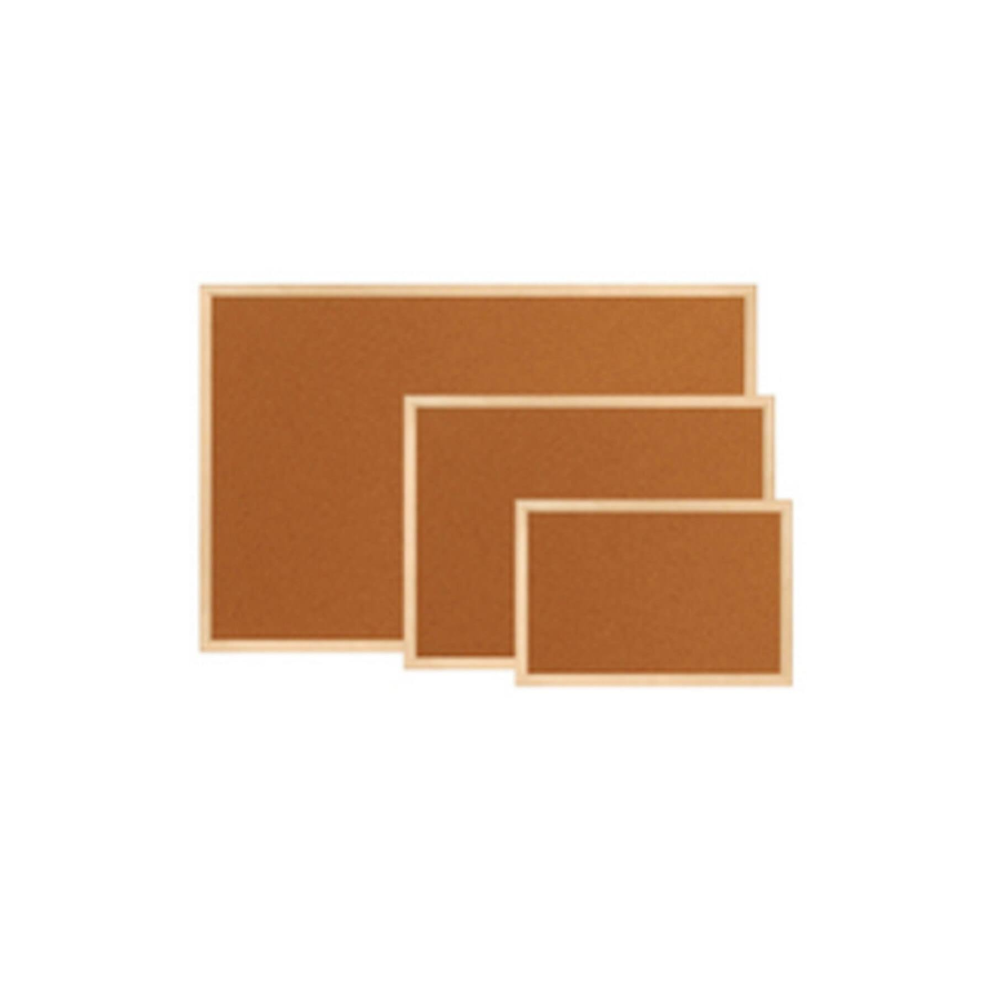 Panda Ahşap Çerçeve Mantar Pano