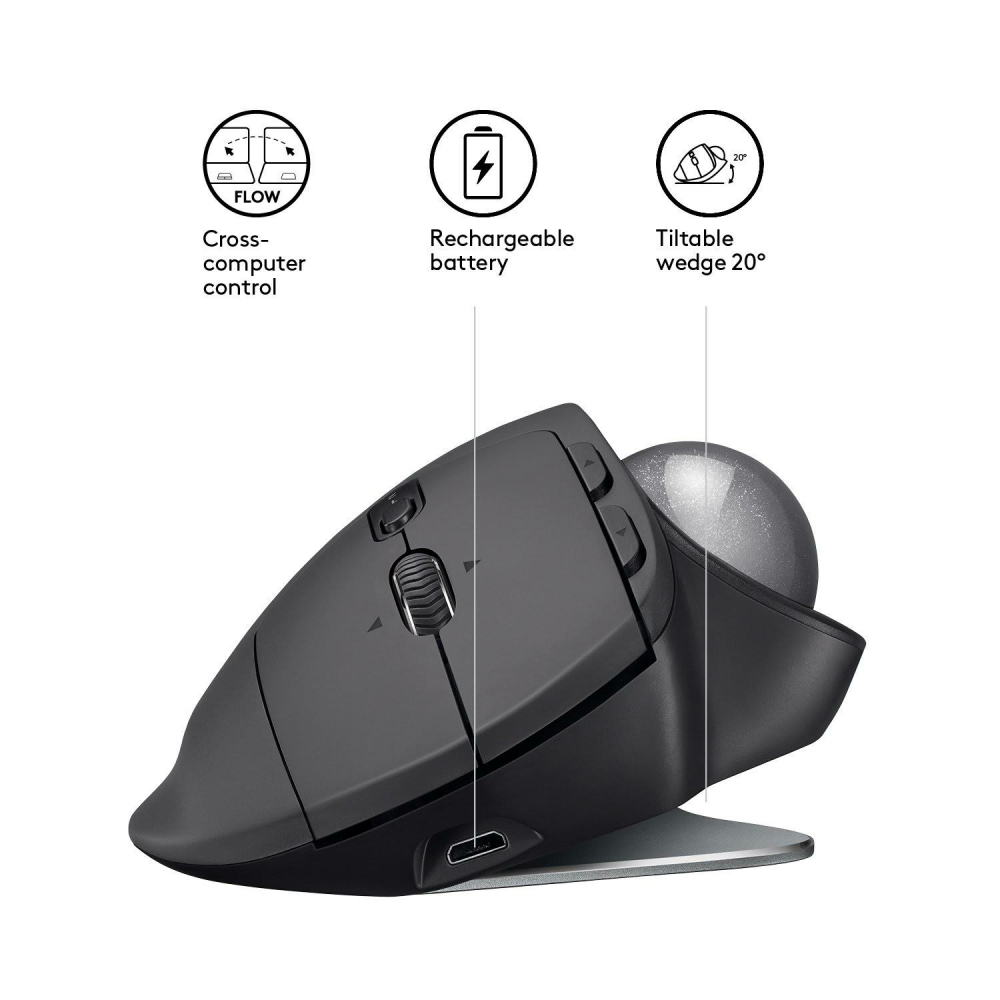 LOGITECH 910-005179 MX ERGO Kablosuz Mouse