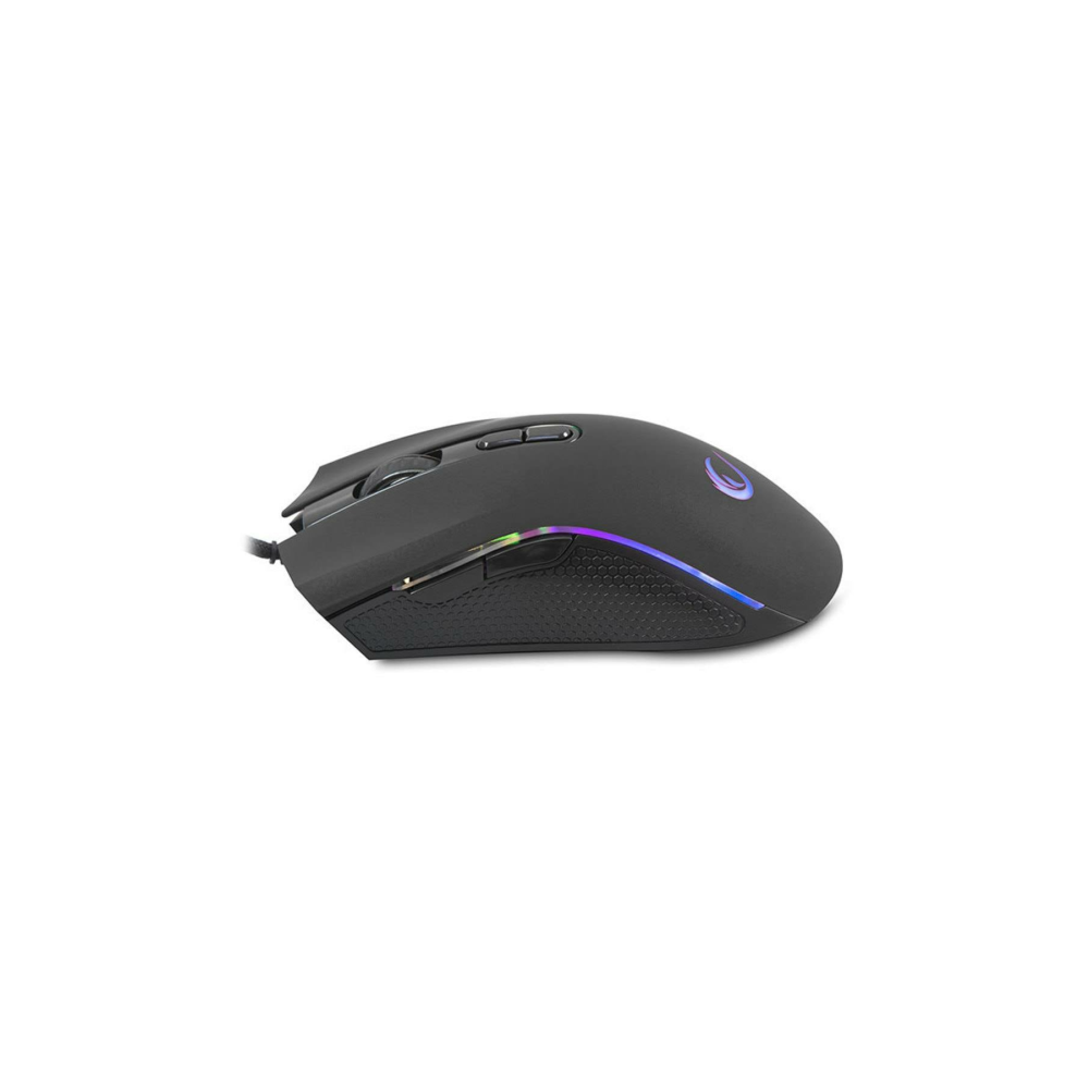 RAMPAGE SMX-R44 MAKROLU SİYAH 6400DPİ RGB LEDLİ GAMİNG OYUNCU MOUSE