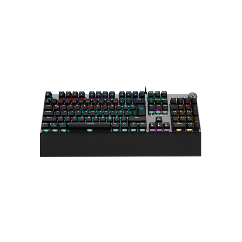 Rampage Kb-R28 Blade Plus Siyah/Gümüş Gökkuşağı Aydınlatmalı Tam Türkçe Red Switch Mekanik Gaming Klavye