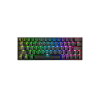 Rampage KB-RX63 B-ATOM Siyah Bluetooth RGB Backlight Blue Switch Mekanik Q 63 Tuşlu Mini Gaming Oyuncu Klavyesi