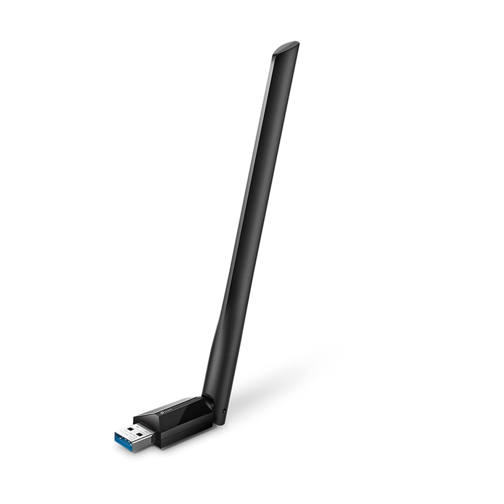 TP-Link Archer T3U Plus, AC1300 Mbps Kablosuz Dual-Band USB Adaptör, Siyah