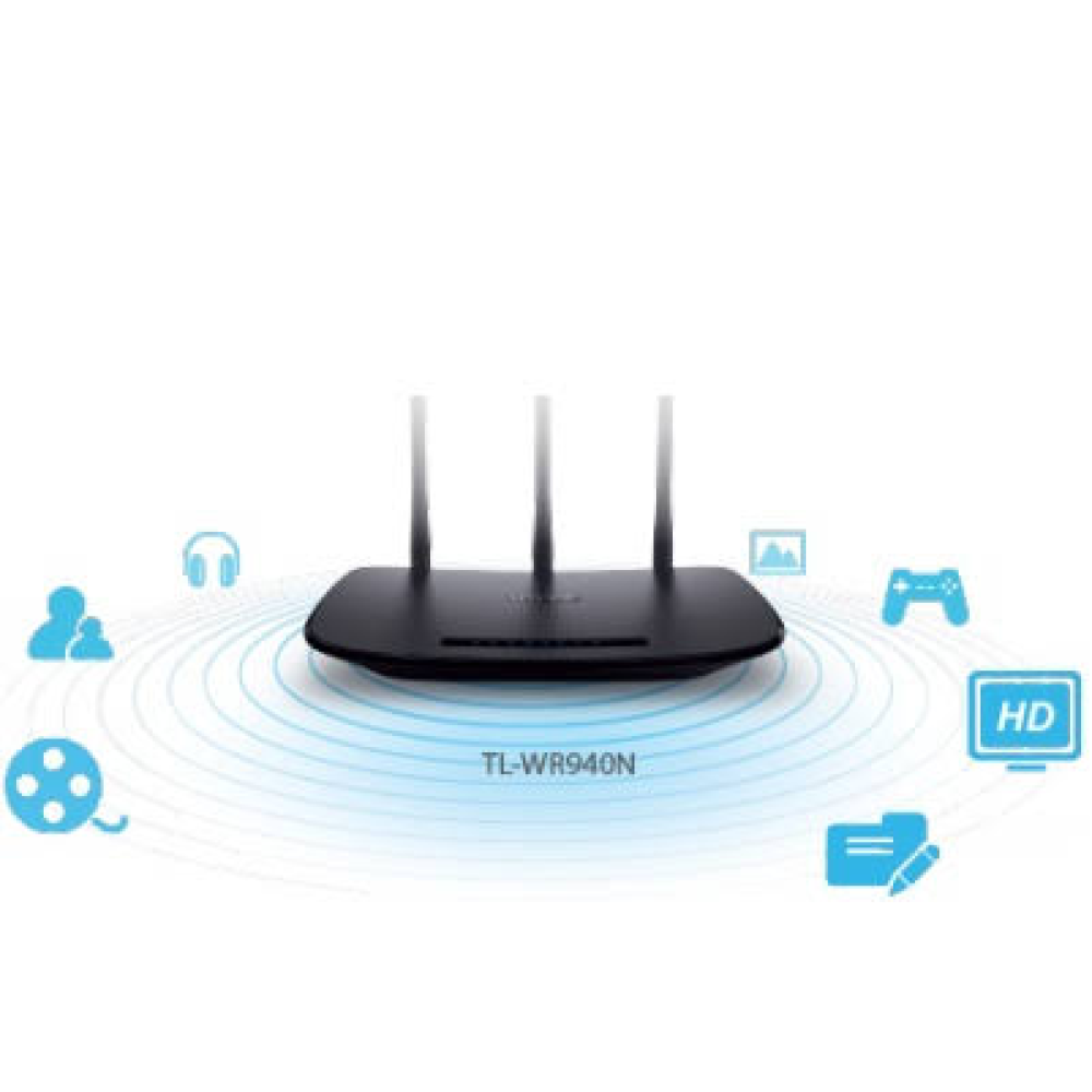 Tp-link Tl-wr940n 450mbps Kablosuz N Router