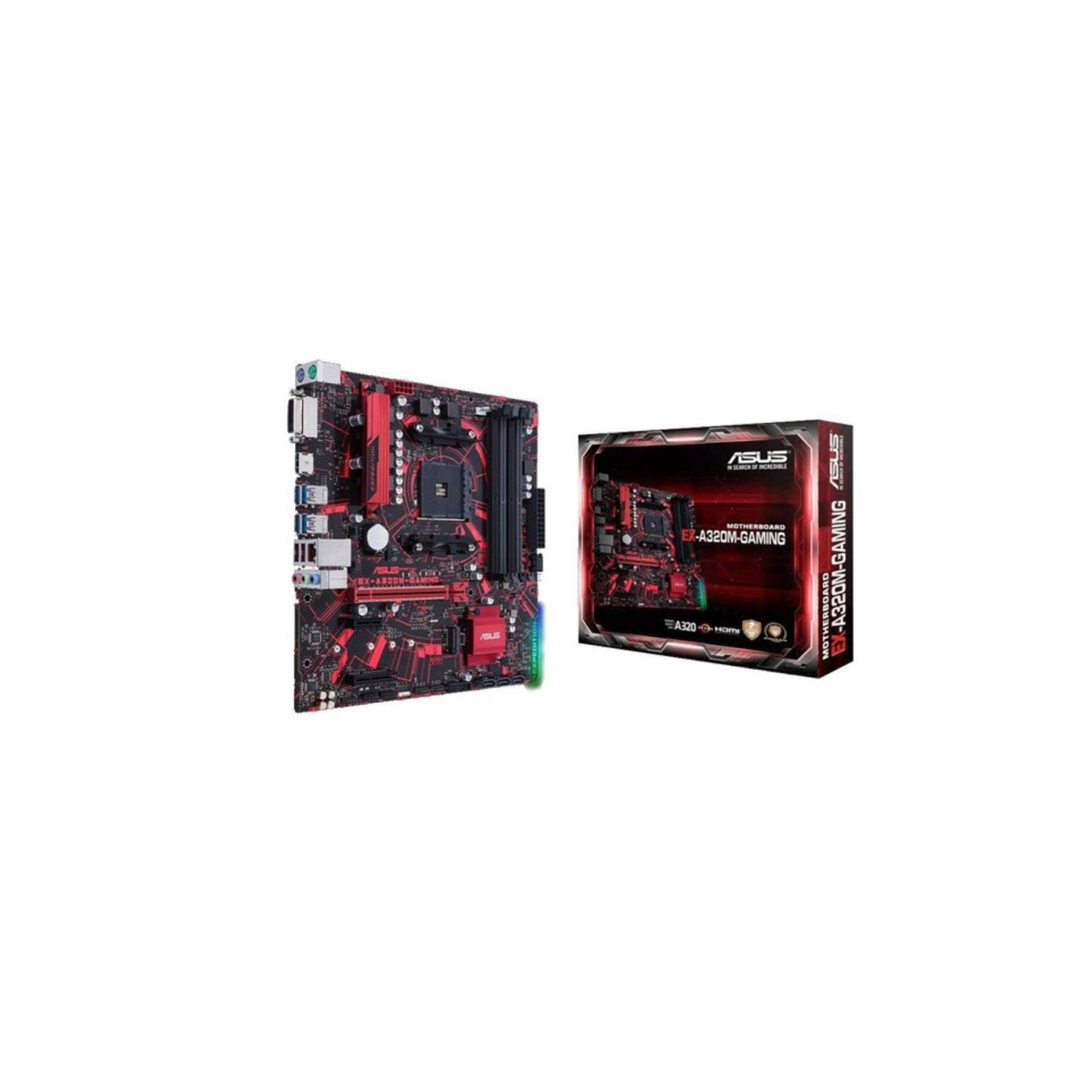 Asus Amd A320 Am4 Ddr4 2666mhz Dvi/hdmi Anakart Ex-a320m-gaming