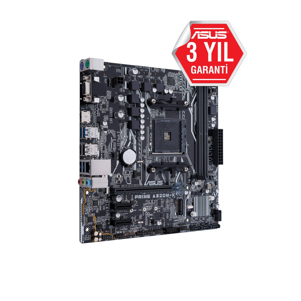 Asus Prime A320m-k Ddr4 3200mhz Am4 Anakart