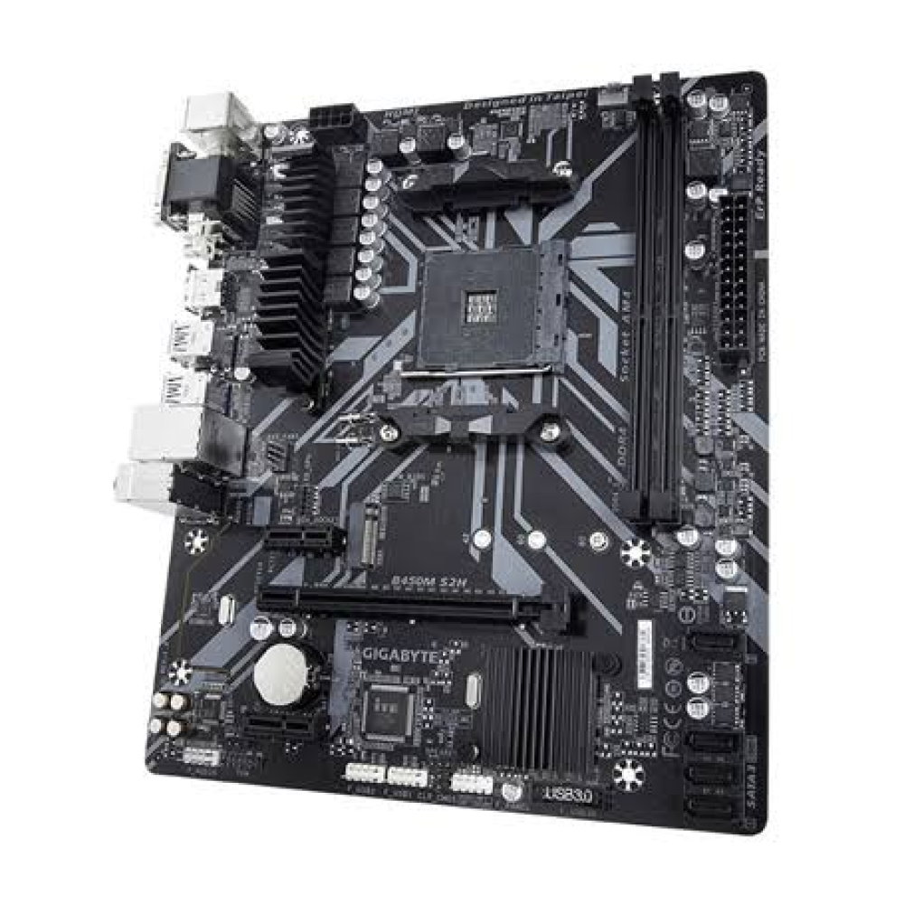 Gigabyte Amd B450m-h Am4 Ddr4 3600mhz