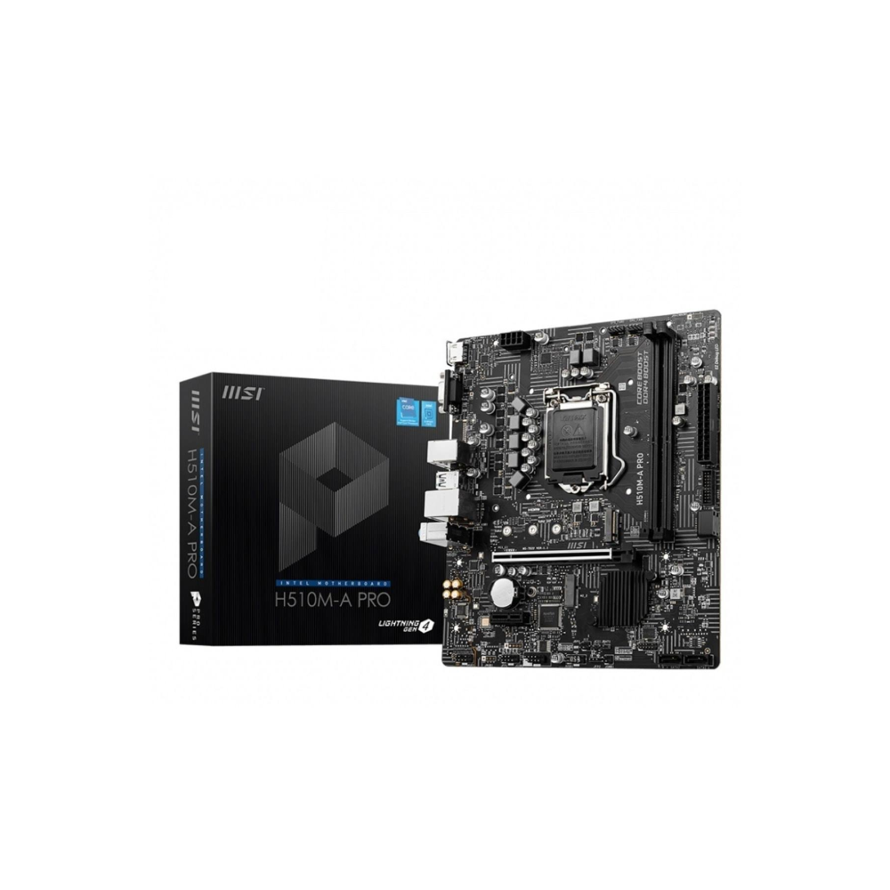 MSI H510M-A PRO DDR4 3200MHZ HDMI M.2 MATX 1200P